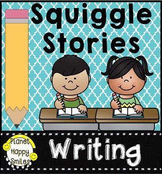 Preview of Squiggle Stories, Squiggle Book Creative Writing Activities