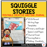 Squiggle Stories Creative Writing Journal and Printables
