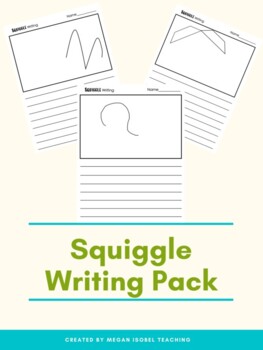 Preview of Squiggle Writing FREEBIE