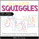 Squiggles Fine Motor Activity Packet ( 30 different line p
