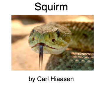 Preview of Squirm by Carl Hiaasen chapter 2