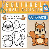 Squirrel Craft | Forest Animal Craft | Fall Activities | C
