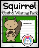 Squirrel Craft, Writing for Kindergarten: Fall, Woodland, 