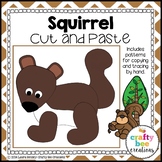 Squirrel Craft Forest Zoo Woodland Animals Craft Activitie