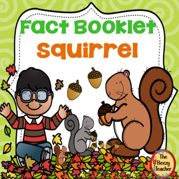 Preview of Squirrel Fact Booklet | Nonfiction | Comprehension | Craft
