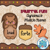 Squirrel Fun!  Dynamics Matching Game for Large Group or M