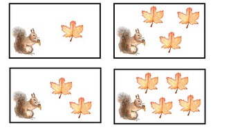 Preview of Squirrel Leaf Count Game