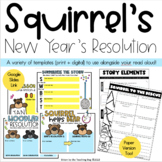 Squirrel's New Year's Resolution Activities