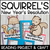 Squirrel's New Year's Resolution - Winter Book Project and