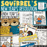 Squirrel's New Years Resolution Book Companion Activities 