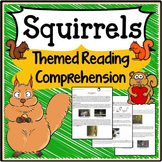 Squirrels 3rd Grade Reading Passages with Comprehension Questions