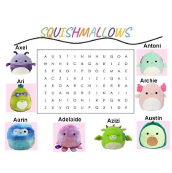 Can you complete this Squishmallows word search? – Total Girl