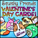 Squishy Friends Valentine's Day Cards and Craft