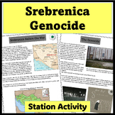 Srebrenica (Bosnia-Herzegovina) Genocide Station Activity 