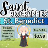 St. Benedict - PRINTABLE children's saint book - lives of 