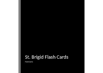 Preview of St Brigid Flash Cards 2022