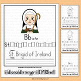 St Brigid of Ireland Writing Activities Letter B Catholic 