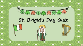 Preview of St. Brigid's Day Quiz