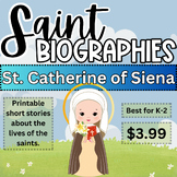 St. Catherine of Siena - PRINTABLE children's saint book -