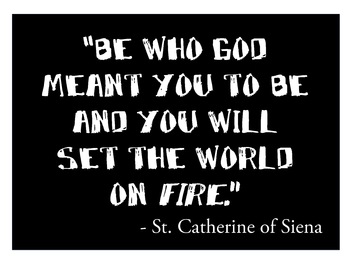 Preview of St. Catherine of Siena Poster
