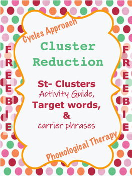 Preview of Cycles Approach: St- Clusters- Activity Guide