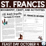St. Francis of Assisi Biography & Activities