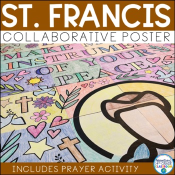 Preview of St. Francis of Assisi Collaborative Poster