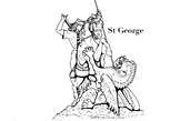 St George Coloring Page