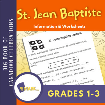 st jean baptiste grades 1 3 teacher directed lesson activities