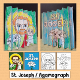 St Joseph Craft Agamograph Activities Catholic Saints Bull