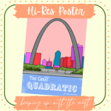 St. Louis Quadratic Poster