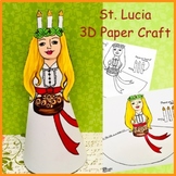 St. Lucia’s Day Craft Holiday’s Around the World 3D Christmas Activity