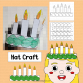 St. Lucia Day Activities Hat Craft Crown Writing Coloring Holiday Around World
