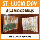 St. Lucia Day Agamographs Craft Coloring Art Project | Hol