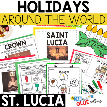 Preview of St. Lucia Holidays Around the World Unit