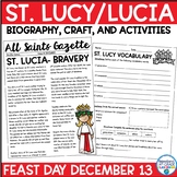 St. Lucy Biography & Activities (St. Lucia)