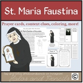 St. Maria Faustina Divine Mercy Activities, Worksheets, Co