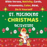 St. Nicholas Create an Ornament Christmas Activities