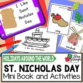 St. Nicholas Day Emergent Reader Mini Book Holidays Around