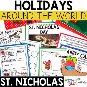 Preview of St Nicholas Day | Winter Holidays Around the World Kindergarten Unit