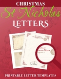 St. Nicholas Day Letters Template