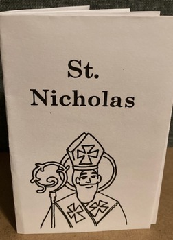 Preview of St. Nicholas- Easy Reader (Mini Book)