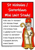 St Nicholas / Sinterklaas Mini Unit Study! Fun Christmas A