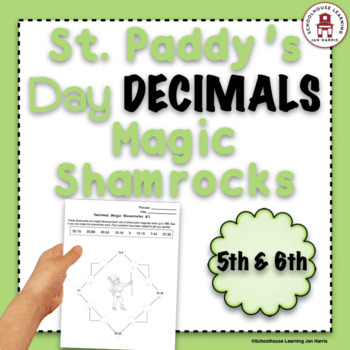 Preview of St. Patricks Day Decimal Worksheets