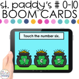 St. Paddy's Number ID 0-10 Boom™ Cards - Distance Learning