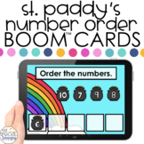 St. Paddy's Number Order 0-20 Boom™ Cards - Distance Learn