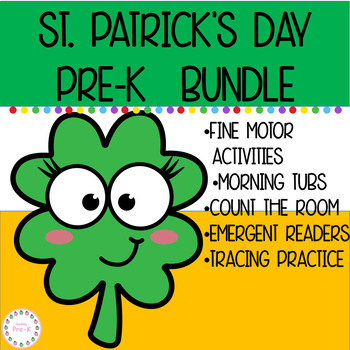 Preview of St. Partick's Day Pre-K Bundle
