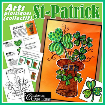 Preview of St-Patrick: Arts plastiques, projet collectif