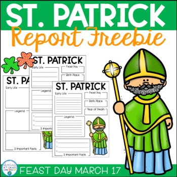 Preview of St. Patrick Report Template
