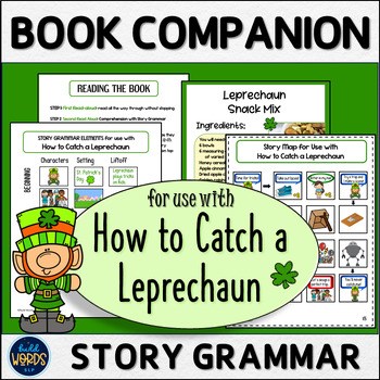Preview of St. Patrick Book Companion for Use with How to Catch a Leprechaun Speech Therapy